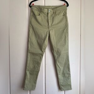 American Eagle Khaki Stretch Jeans